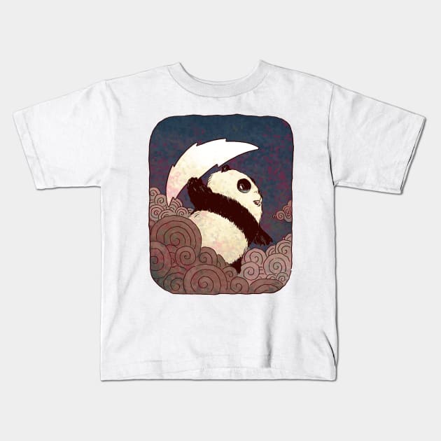 Zeus (The Panda) Kids T-Shirt by jesse.lonergan